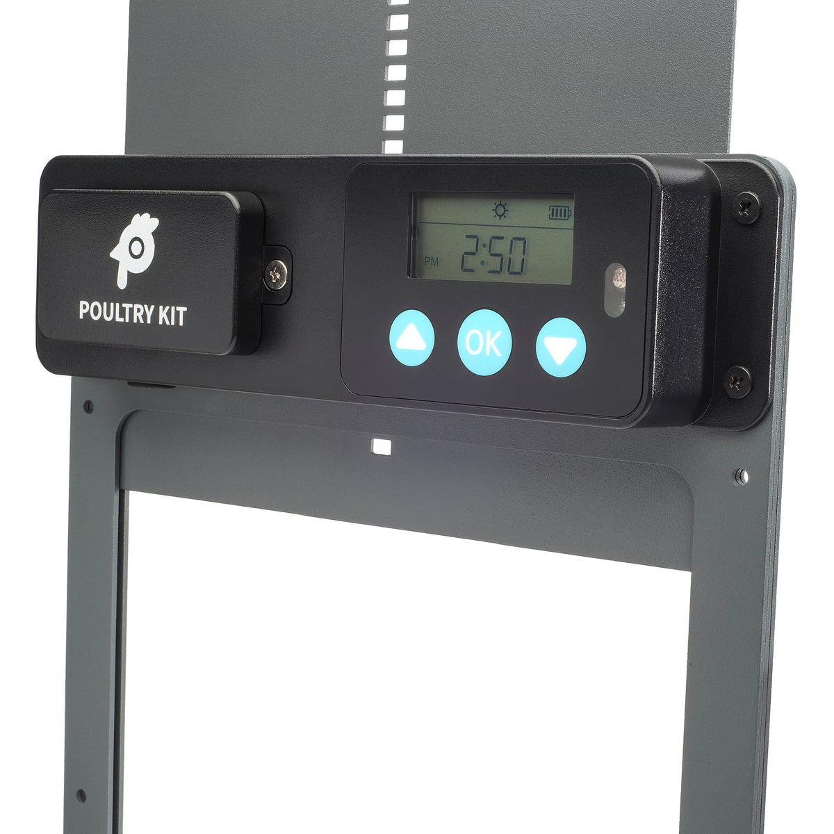 Automatic Chicken Coop Door Kit Door Opener with Light Sensor, Timer