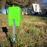 Electric Fence Energizer | 110V AC Powered | 0.15J | Up to 2 Miles / 8 Acres | Protects Chickens, Farm Animals and Gardens