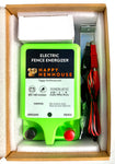 Electric Fence Energizer | 110V AC Powered | 0.15J | Up to 2 Miles / 8 Acres | Protects Chickens, Farm Animals and Gardens
